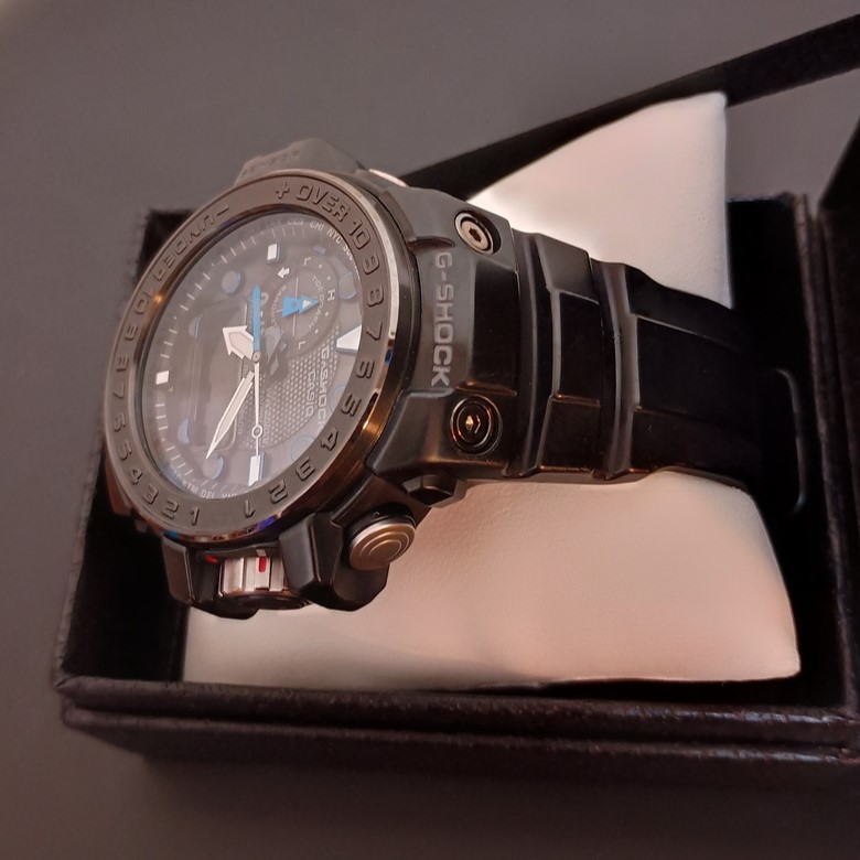 カシオ ガルフマスター CASIO G-SHOCK MASTER OF G-SEA GWN-1000C-1AJF 上下ベゼル00上側ベゼル